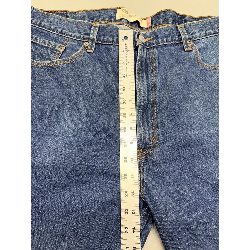 Levi's 550 Men's Relaxed Fit Jeans Blue - Size W40 X‎ L30